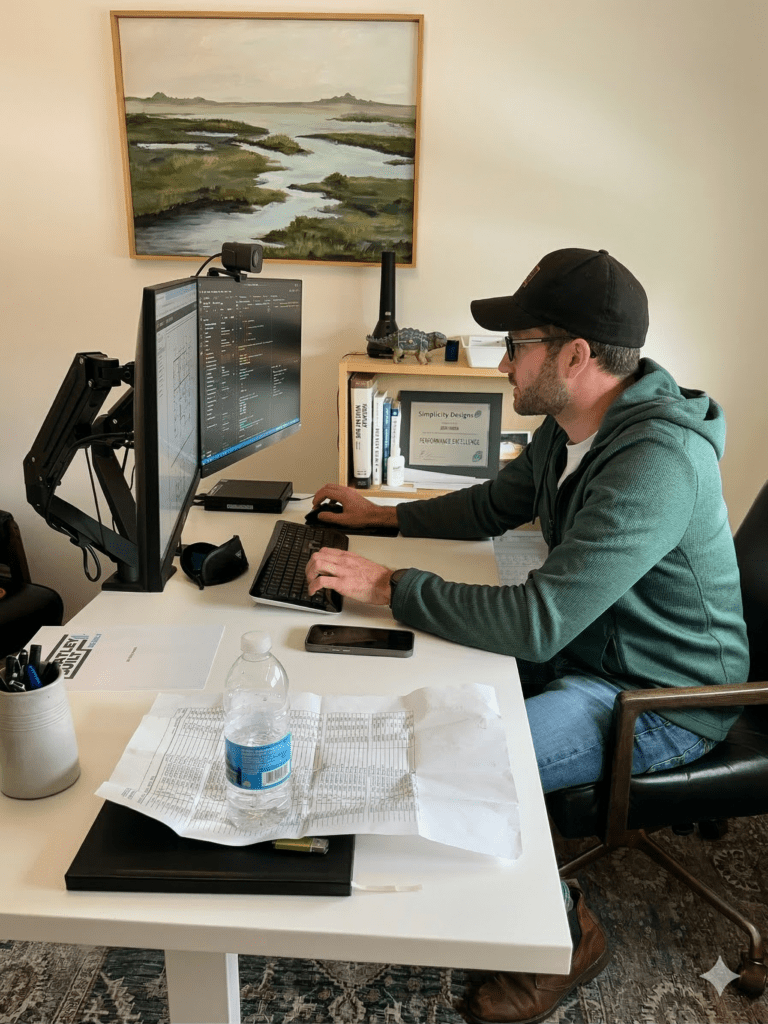 Construction cost estimating at Bentley Built custom home builder in the Annapolis Valley.